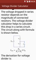 Voltage Divider Calculator स्क्रीनशॉट 3