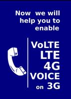 4G-VoLTE Voice Enable in 3G capture d'écran 3