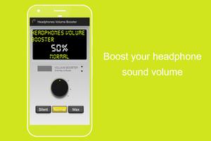 Headphones Volume Booster Plakat