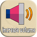 increase volume for android icône