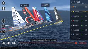 Volvo Ocean Race - 3D Tracker capture d'écran 1