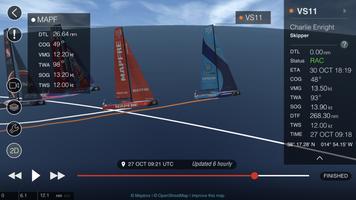 Volvo Ocean Race - 3D Tracker capture d'écran 2