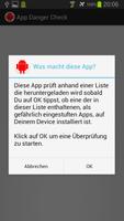 1 Schermata App Danger Check