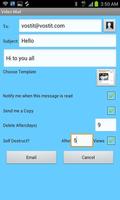 Vostit Video email capture d'écran 2