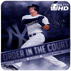 ikon Aaron Judge wallpapers 4K MLB