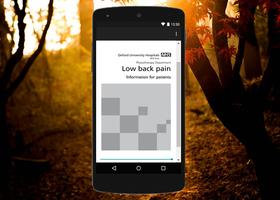 Low Back Pain Rehabilitation E اسکرین شاٹ 1