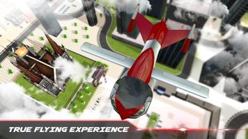 Flying Car Driving Simulation capture d'écran 3