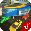 Kreisel-Busfahren: Futuristische Transportspiele APK