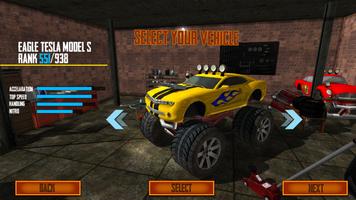 Crazy Impossible Tracks Monster Truck Stunts screenshot 1