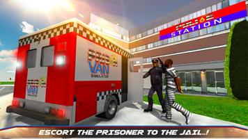 Prison Van Transport Simulator Affiche