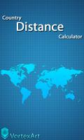 Country Distance Calculator الملصق
