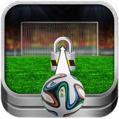 Voetbal Screen Lock 2014-icoon