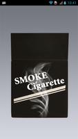 la fumée de cigarette Affiche