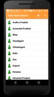 Voter Name Search App 2018 Affiche