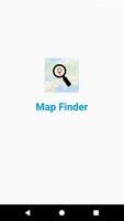 Map finder पोस्टर