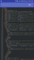 برنامه‌نما HTML Source Code viewer and CSS Selector عکس از صفحه