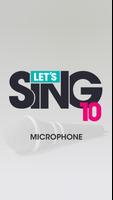 Let's Sing 10 Micrófono Cartaz