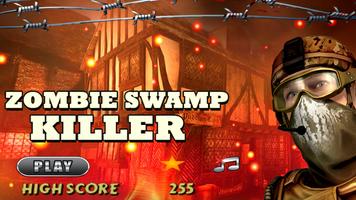 Zombie Swamp Killer Free Affiche