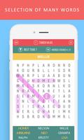 Word Search - Find the words! Plakat