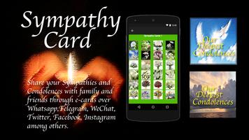 Sympathy Card Affiche