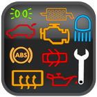 Car Dashboard Warning Lights أيقونة