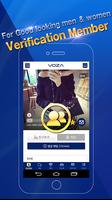 VOZA Live - Video Chat, Robust Security Massenger capture d'écran 1