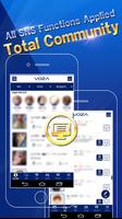 VOZA Live - Video Chat, Robust Security Massenger syot layar 2