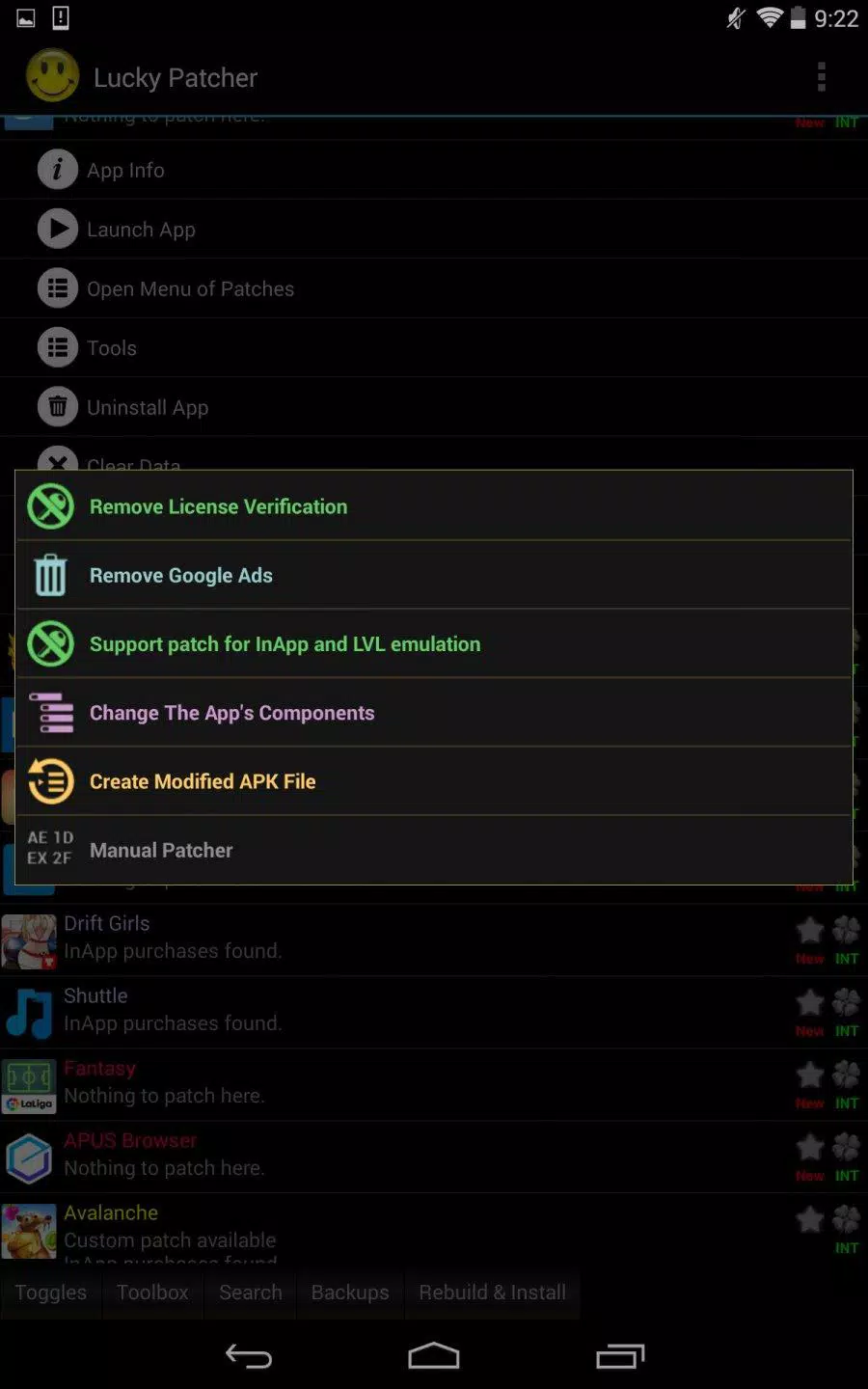 Скачать |Lucky Patcher| APK Для Android