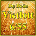 Dự Đoán Vietlott 6/55 chính xác - 7 dãy số may mắn icône