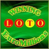 Winning Euro-Millions Lottery : 9 lucky Numbers plakat