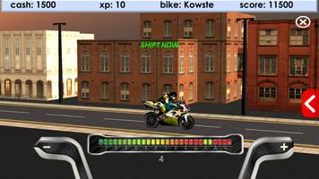Vélo Drag Racing capture d'écran 2