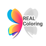 Coloring books for adult on your real photo icône