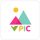 vPic - Share Pictures & Events icône