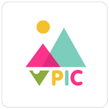 vPic - Share Pictures & Events icono