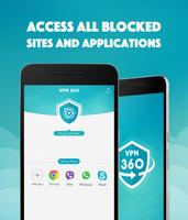 VPN 360 الملصق