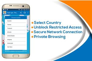 Fast VPN: Free proxy screenshot 1