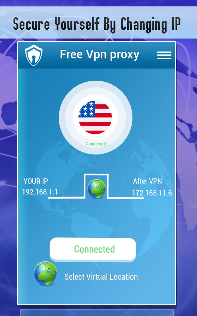 Бесплатный unlimited vpn. Прокси чейнджер. VPN для андроид.