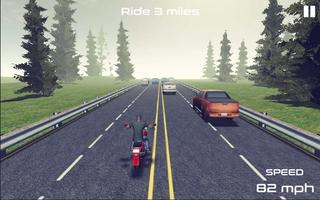Moto Estrada Corrida imagem de tela 1