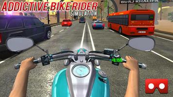 Virtual Moto VR Bike Racing capture d'écran 2