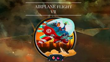 vr airplane flight Affiche