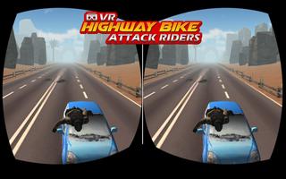 VR Highway Bike Attack Riders скриншот 3