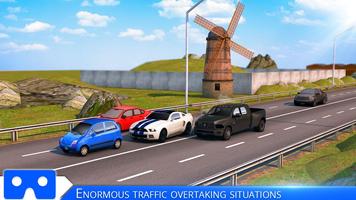 Endless Highway Racing: Mobil Berkendara di VR screenshot 3