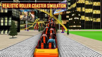 VR train roller coaster drive imagem de tela 3