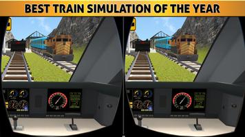 VR Train Driving Simulator 3D screenshot 2