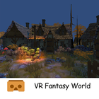 VR Fantasy World Cardboard ไอคอน