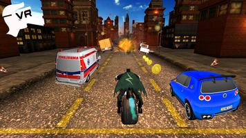 VR Moto Bike 3D Racing Plakat