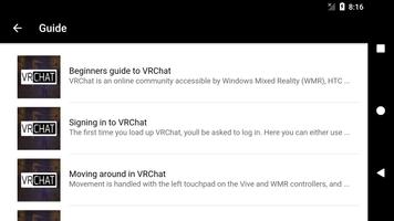 VRChat Guide スクリーンショット 2