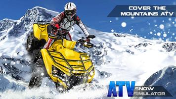 ATV Neige Simulator Affiche