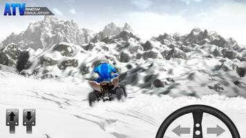 ATV Neige Simulator capture d'écran 1