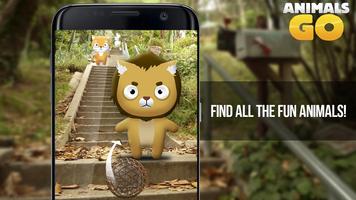 Animals GO Plakat